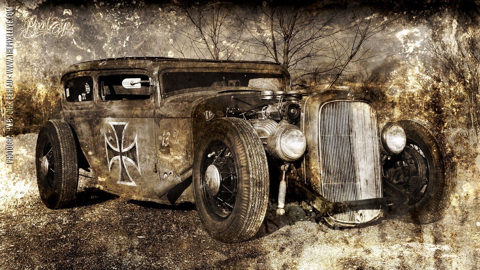 1600x900 Hot Rod Wallpaper IV 27'' iMac by