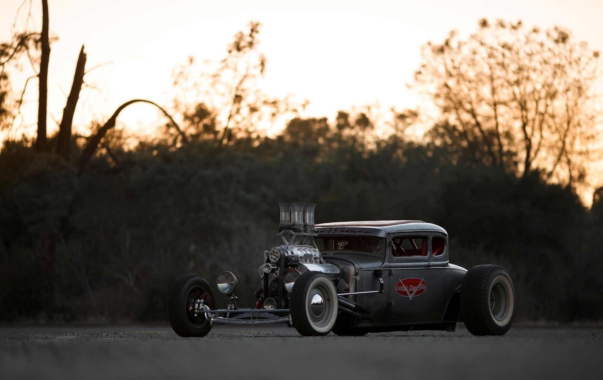 1920x1210 Wallpaper Ford, Hot Rod, Coupe, Rat Rod