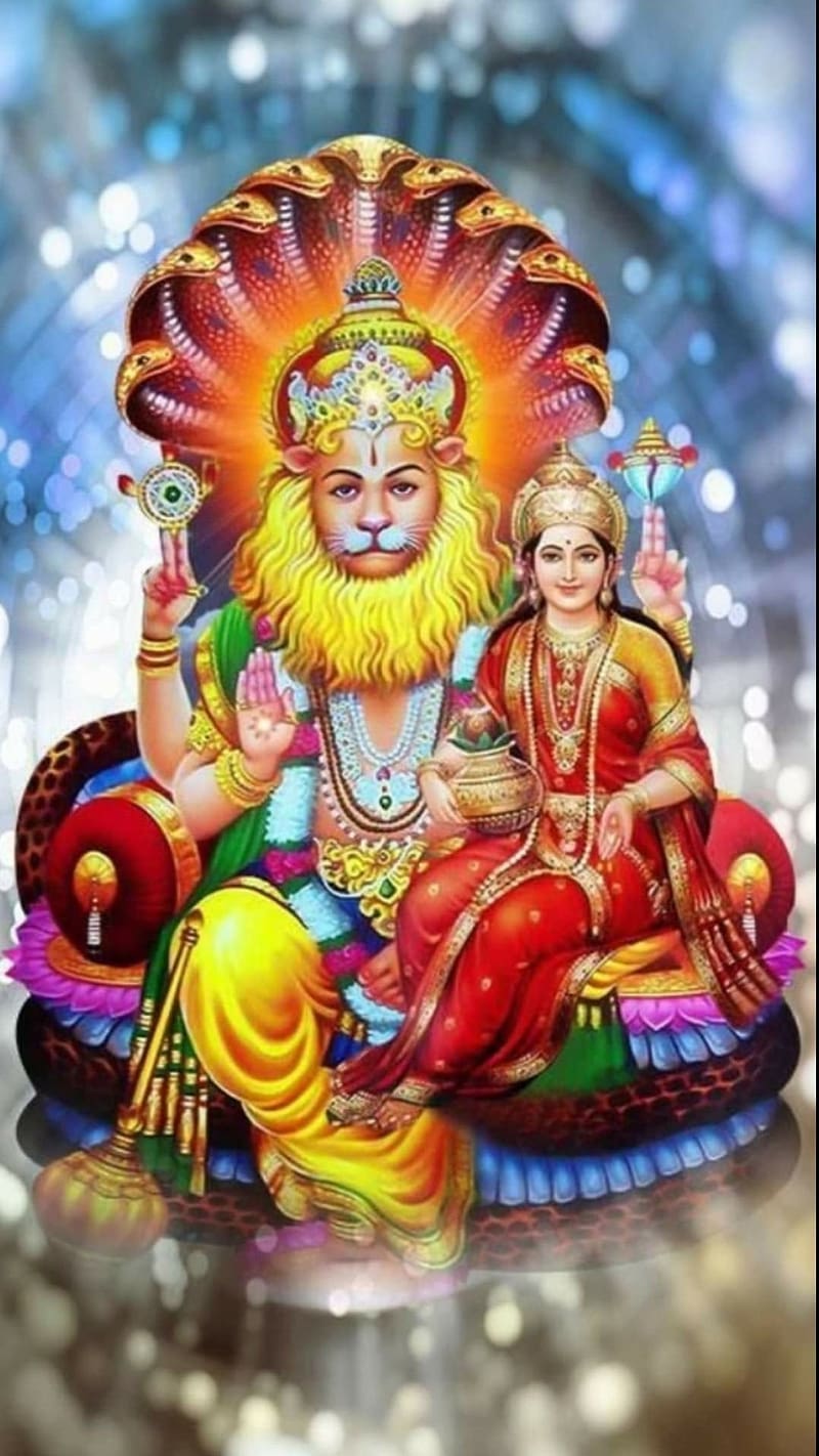 800x1422 HD narasimha wallpaper
