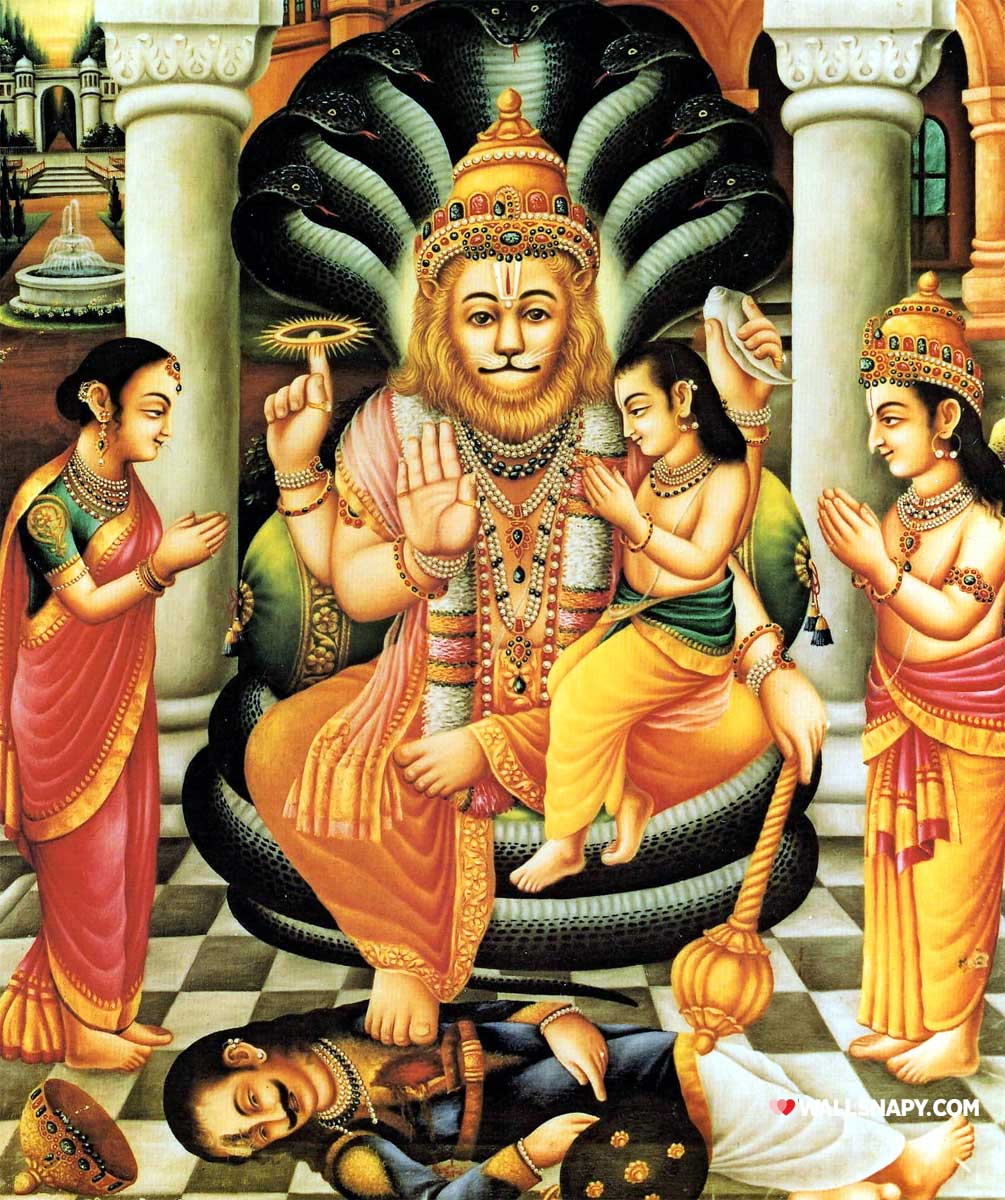 1005x1200 lakshmi narasimha swamy photo 4k 1200p