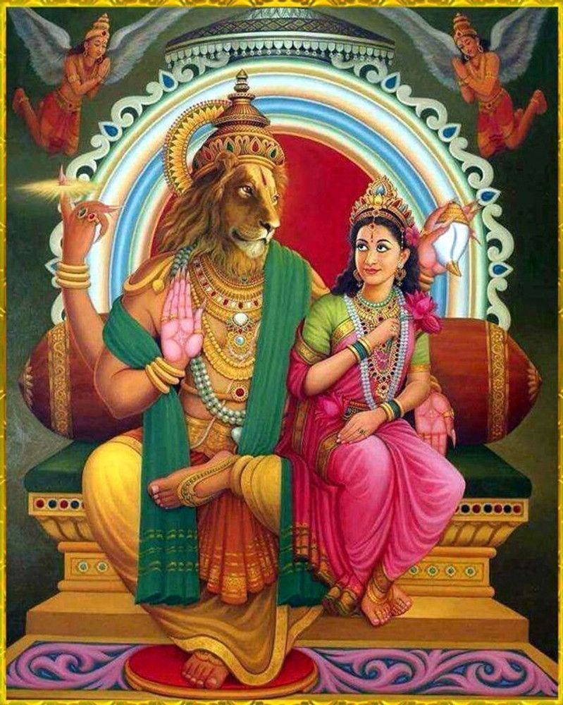 799x1000 Lord Narasimha Avatar Poster