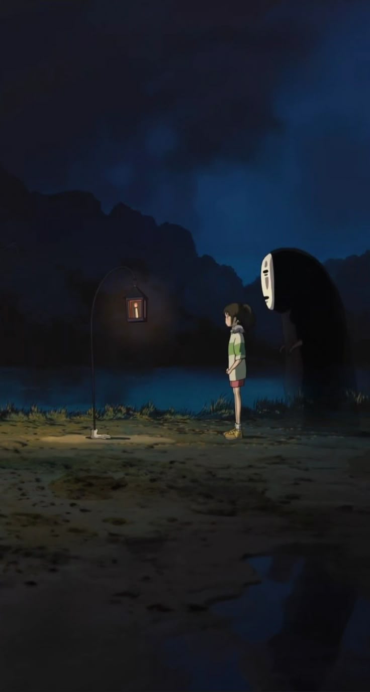 736x1375 spirited away wallpaper