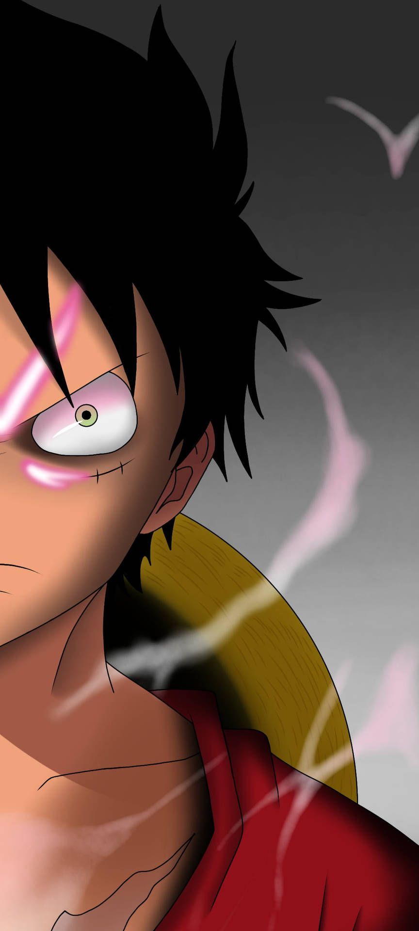 864x1920 Luffy Pfp One Piece Second Gear Half