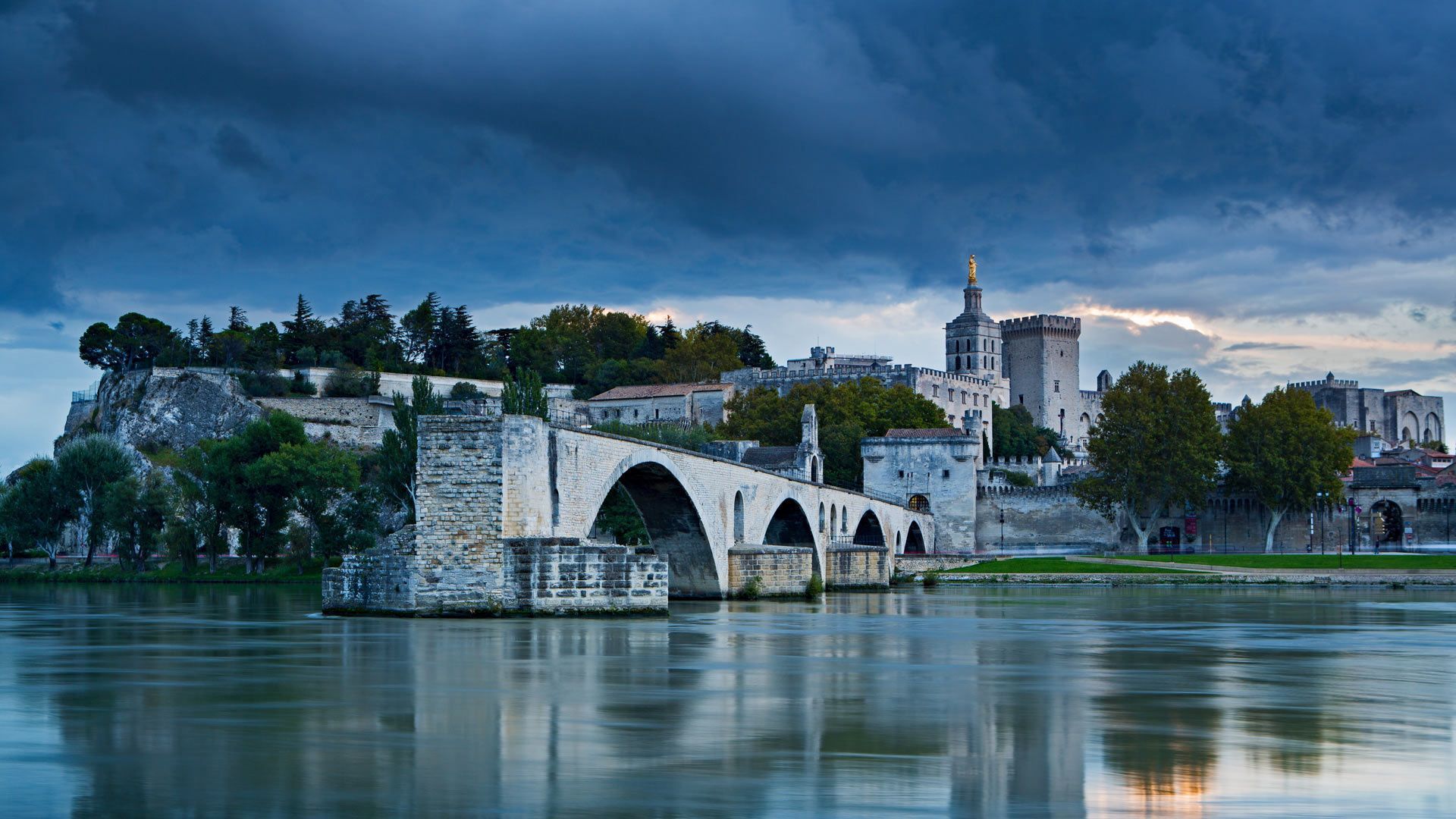 1920x1080 The Rhone River Wallpaper 11 image