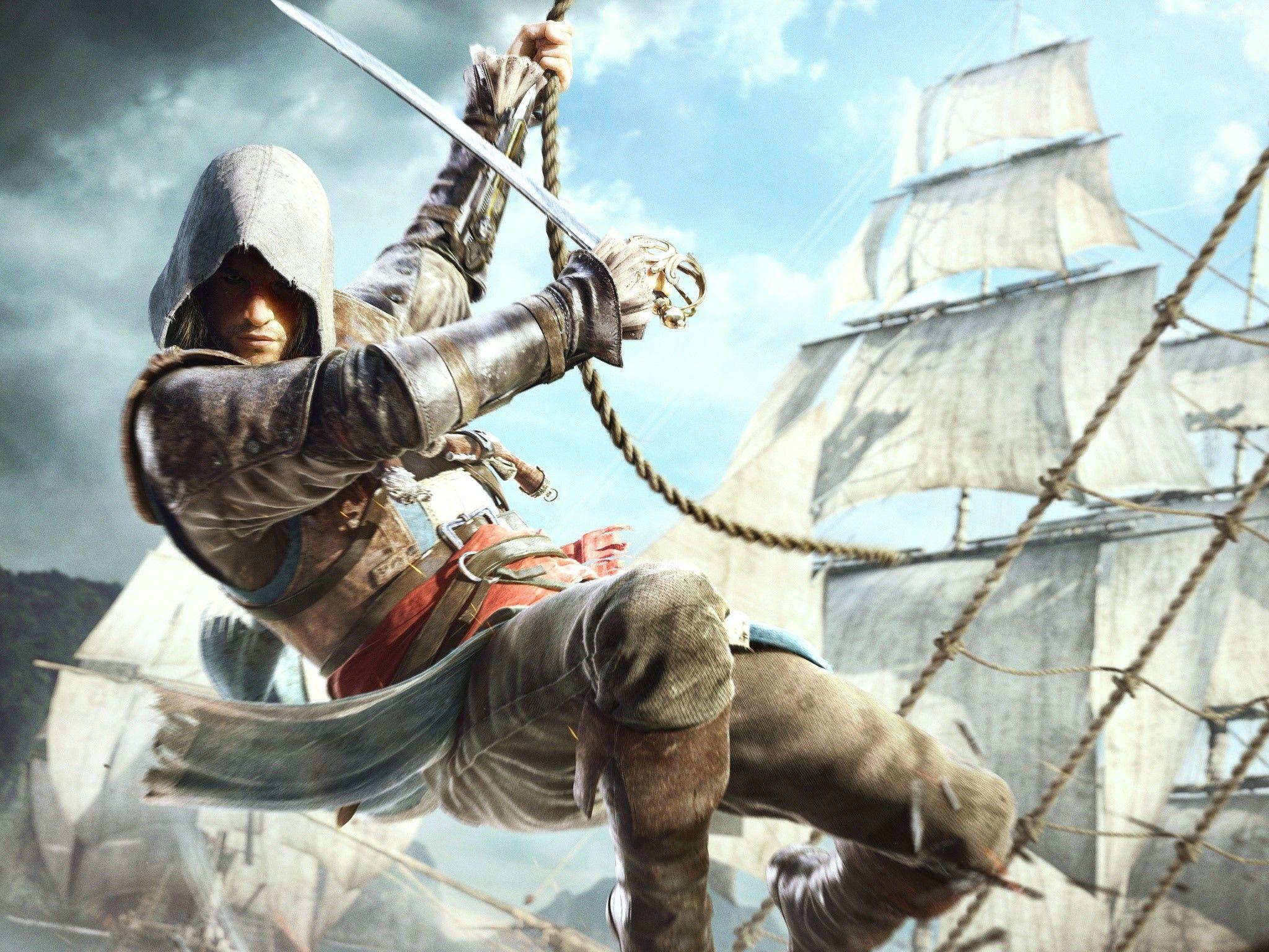2048x1536 Edward Kenway in Assassin's Creed 4 Wallpaper