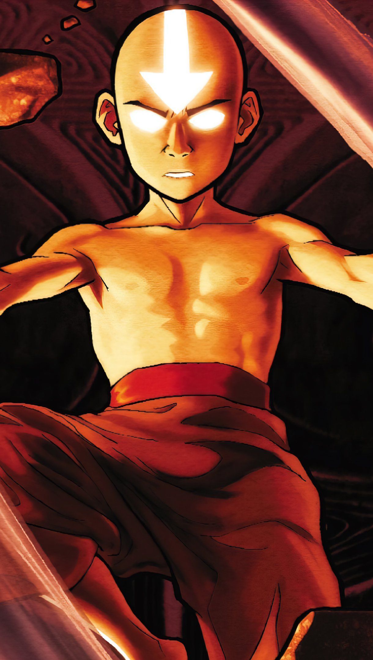 1220x2160 Aang The Last airbender Wallpaper 4k HD
