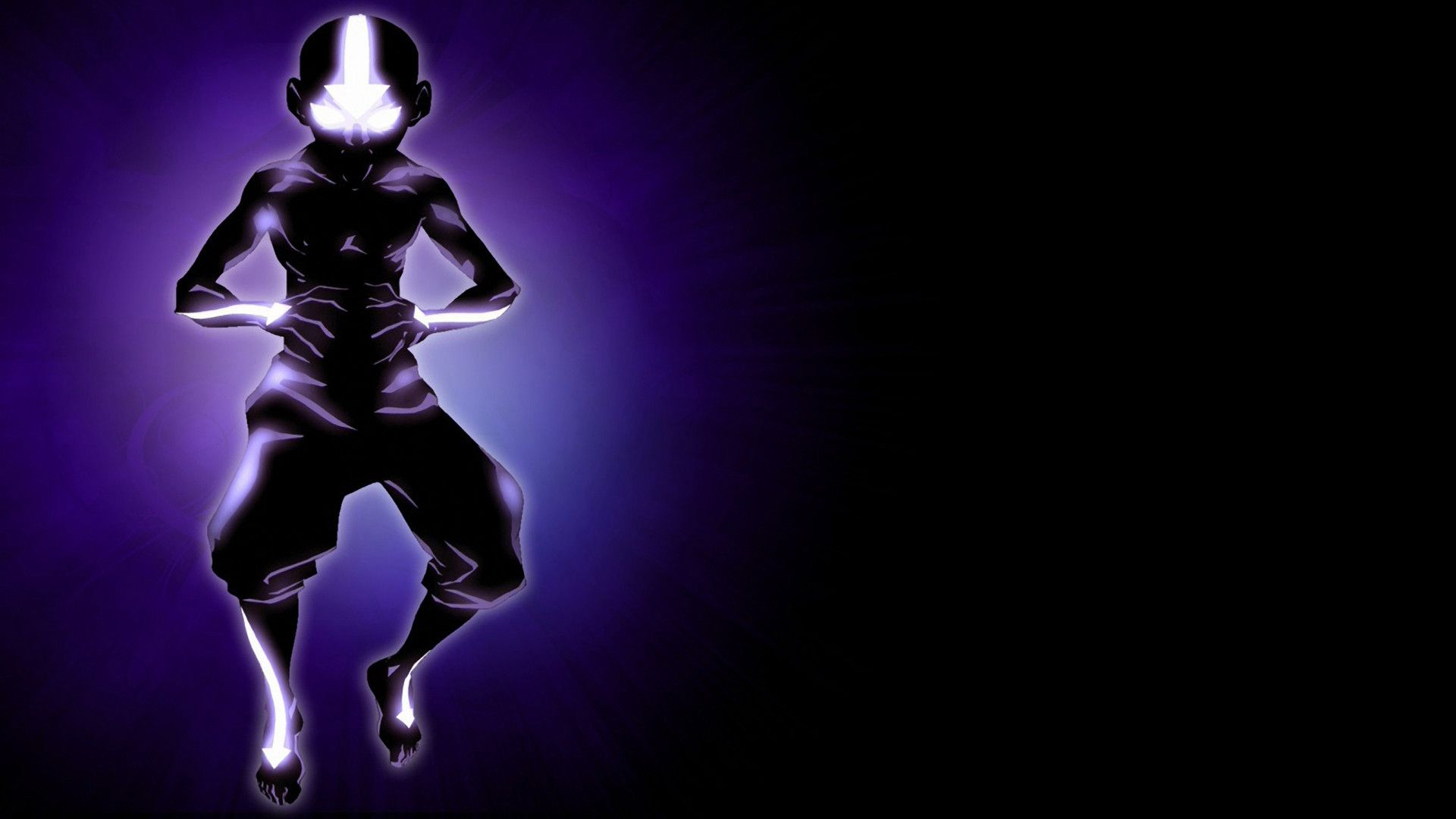 1920x1080 HD Wallpaper: Avatar Aang in Ethereal Glow
