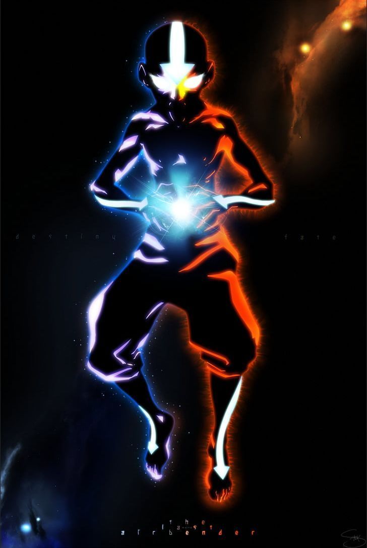 728x1088 Aang Sokka Appa Katara The Avatar State