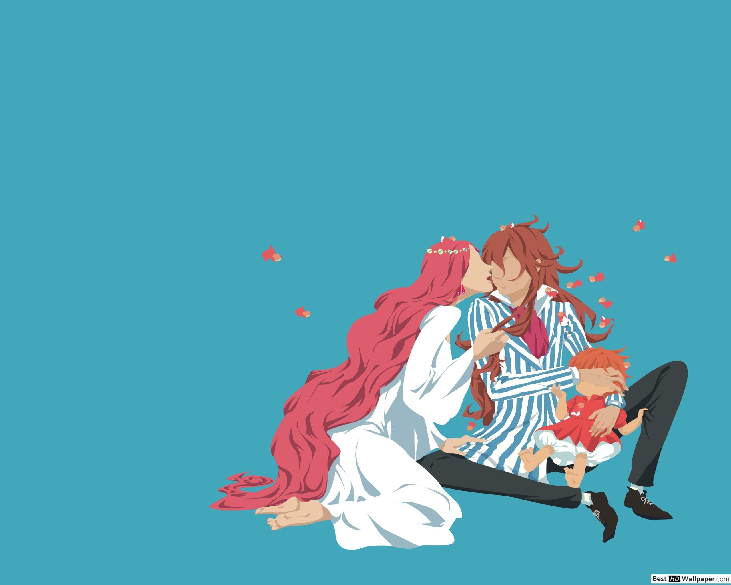 2560x2048 Studio Ghibli Aesthetic Wallpaper Laptop Ponyo