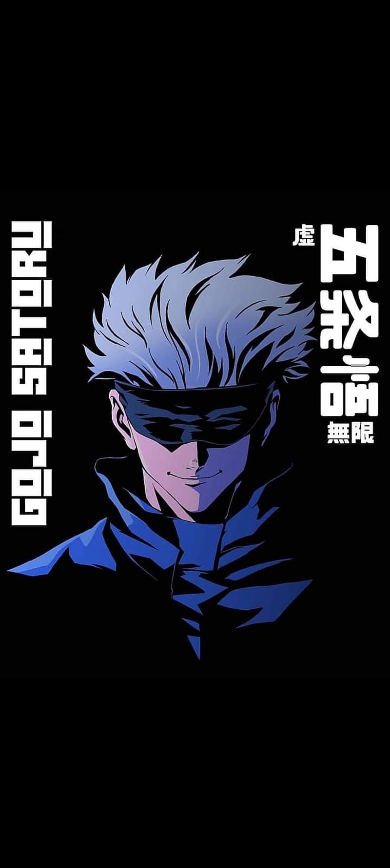 800x1778 Gojo Sotaru, handsome, cool, kaisen, black, jujutsu, jujutsu kaisen, anime, HD phone wallpaper