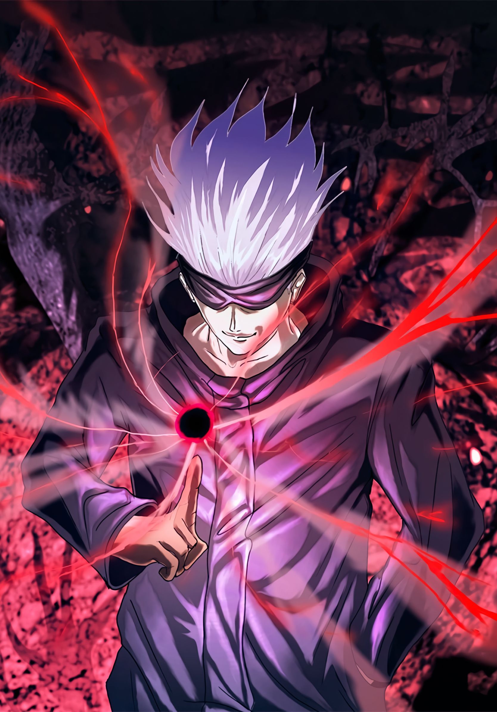 1668x2388 Gojo 4k Phone Wallpaper