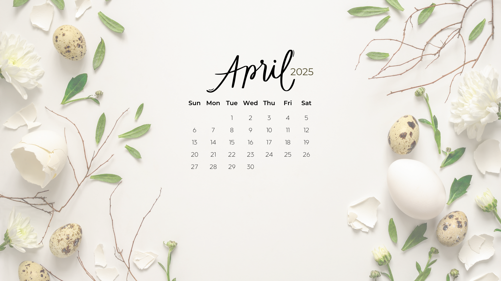 April 2025 Calendar Wallpapers - Top Free April 2025 Calendar ...