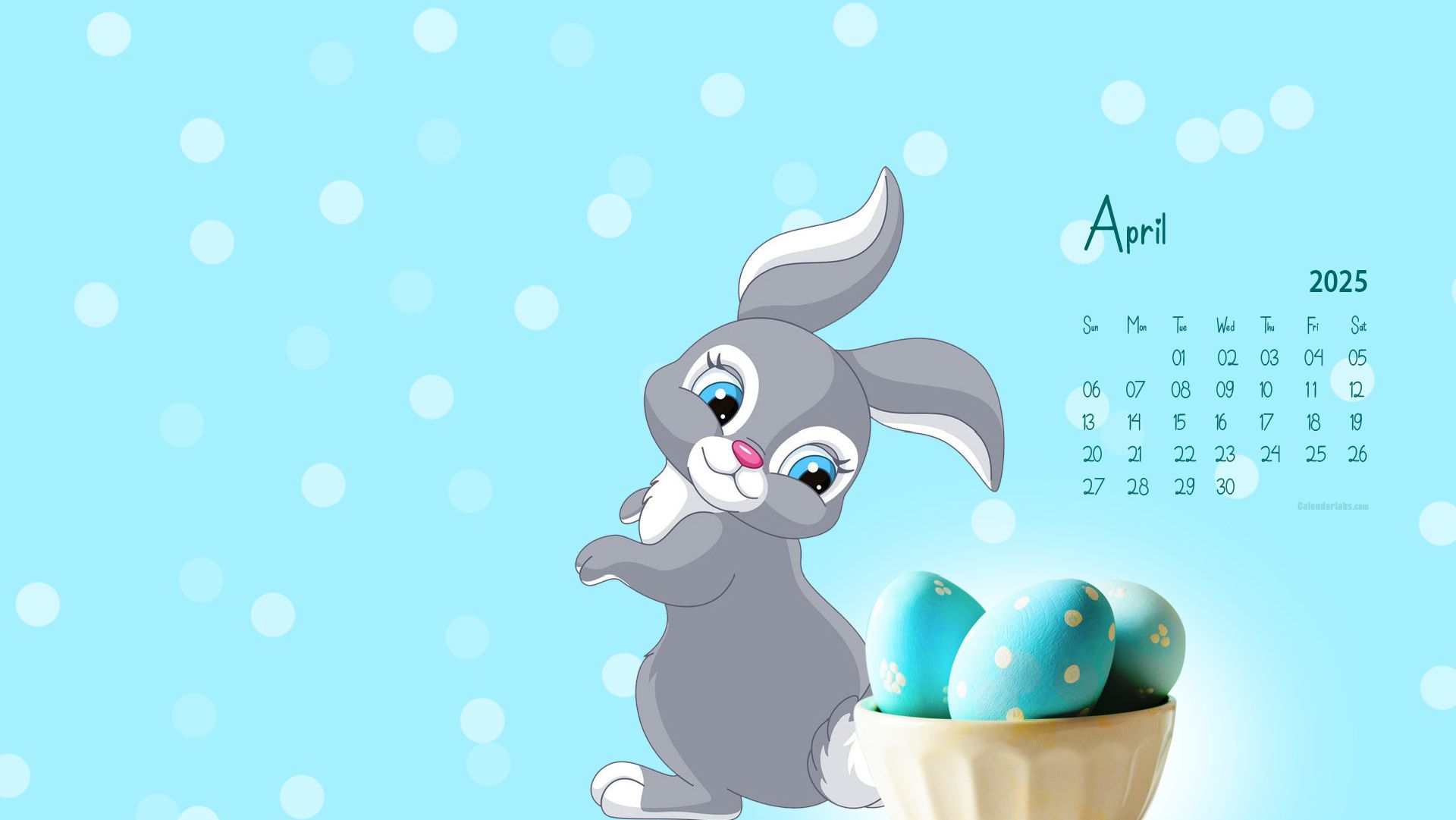 1920x1081 April 2025 Desktop Wallpaper Calendar