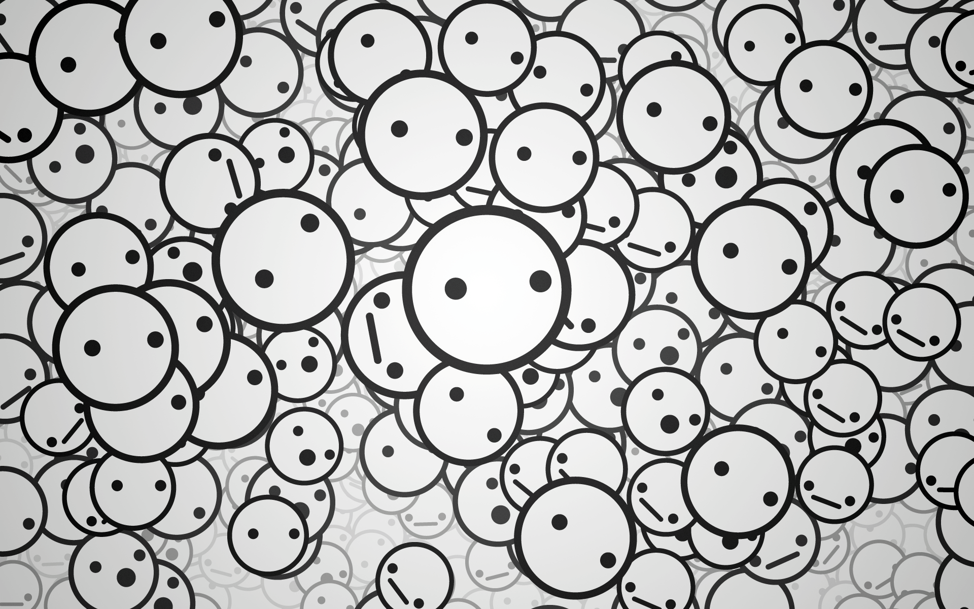 1920x1200 Download Monochrome Faces Wallpaper 44368 1920x1200 px High