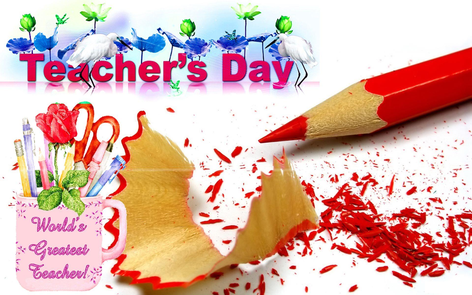 1920x1200 Teacher Day Wallpaper