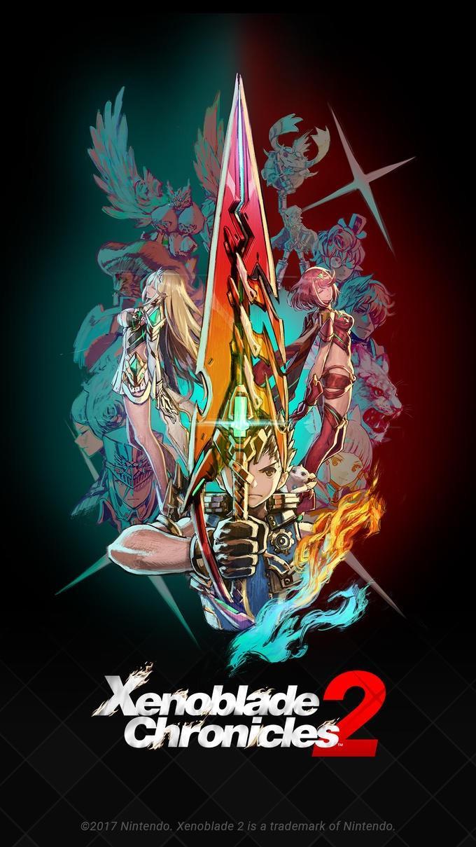 680x1209 Amazing artwork fitting for a phone wallpaper Xenoblade