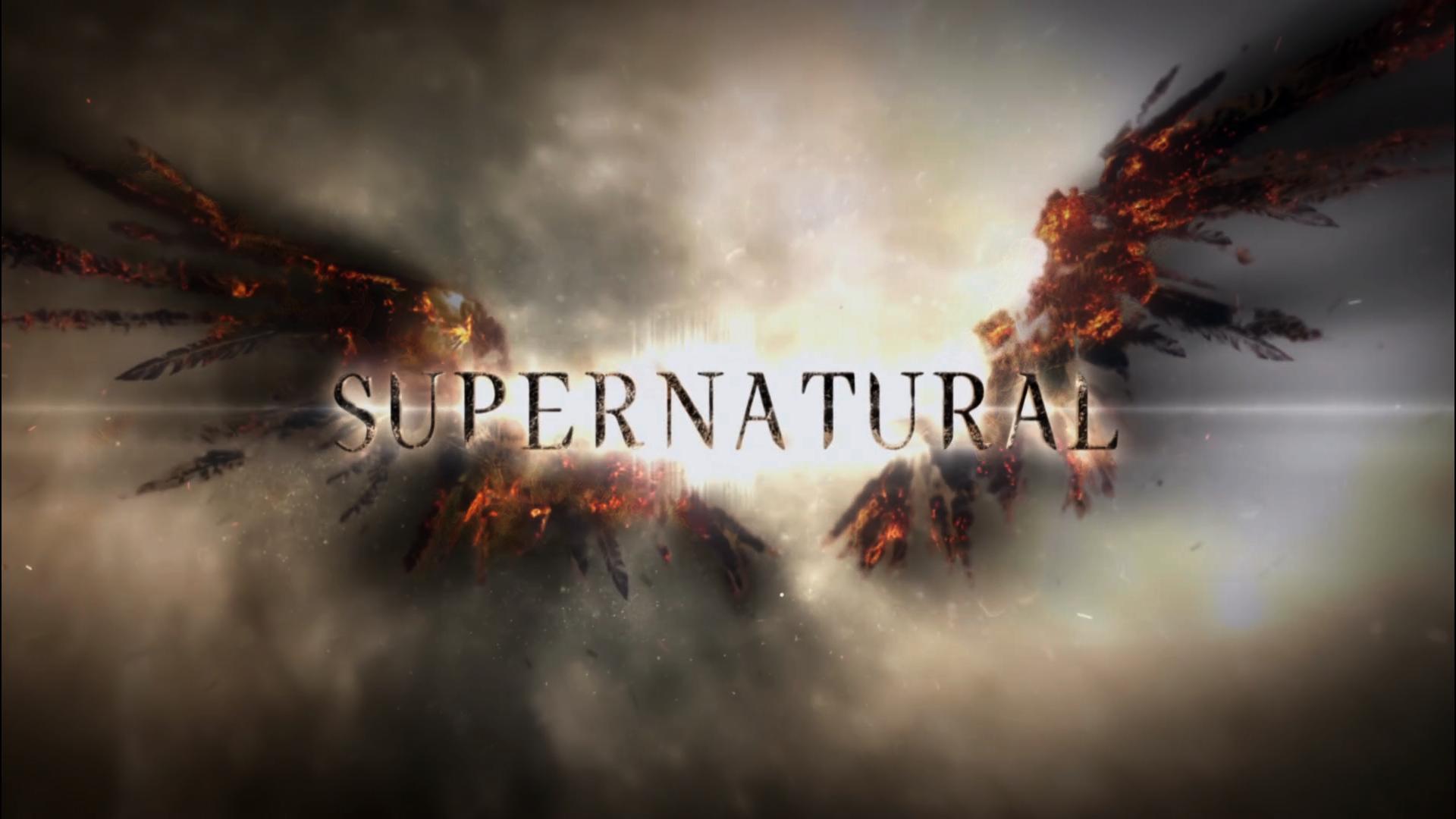 1920x1080 Supernatural TV Series Logo Desktop Wallpaper