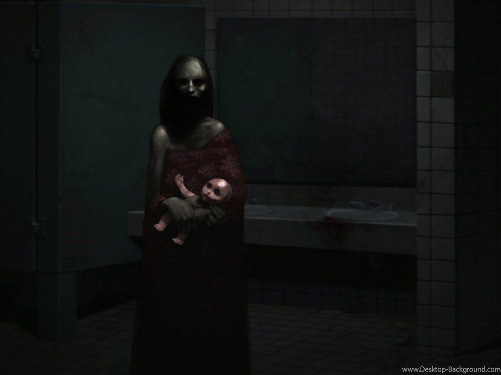 1024x768 Scary Wallpaper, Creepy, Ghost, Background, Image