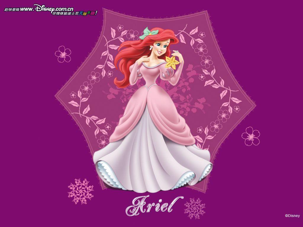 1024x768 Walt Disney Wallpaper Ariel. Little mermaid
