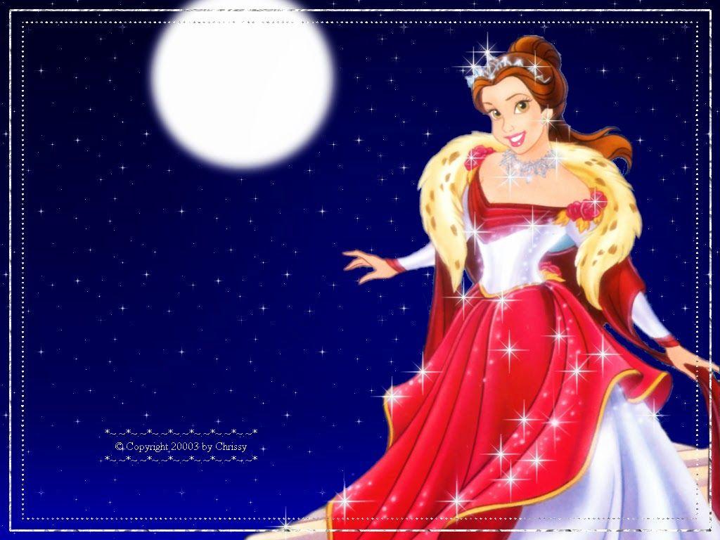 1024x768 Free Desktop Wallpaper: Disney Princess Belle Wallpaper