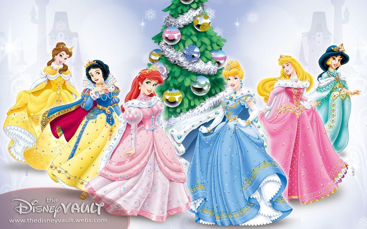 1280x800 Winter Disney Princess Wallpaper