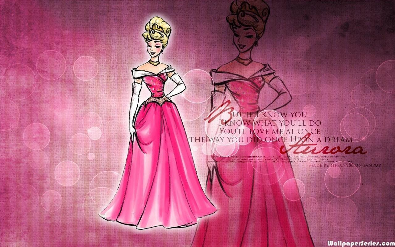 1280x800 HD Aurora Disney Princess Quotes About Love Wallpaper