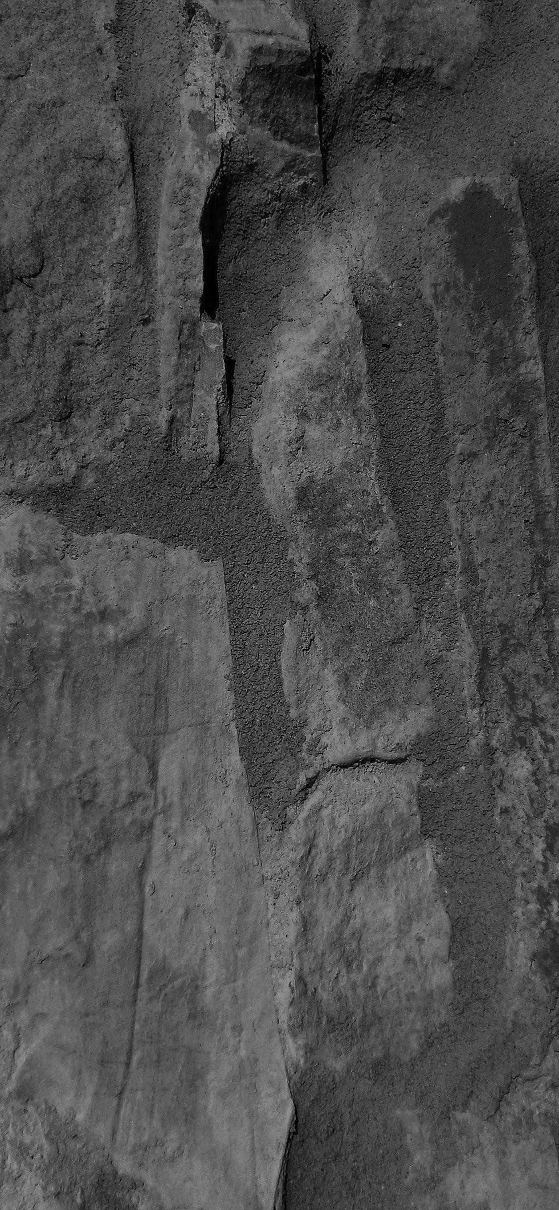 1125x2436 Brick wall texture pattern dark iPhone X Wallpaper Free