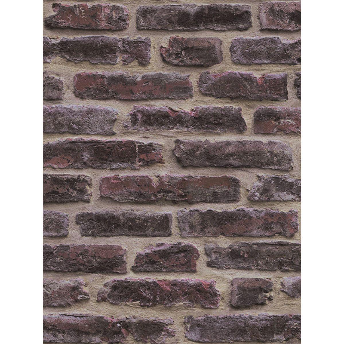 1200x1200 Rustic Brick Wallpaper Dark Red Direct Wallpaper J34408