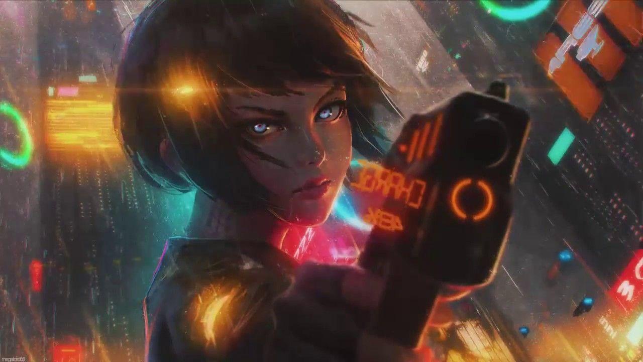 Cyberpunk Girl Wallpaper FREE DOWNLOAD #1 by Vilescythe94 on