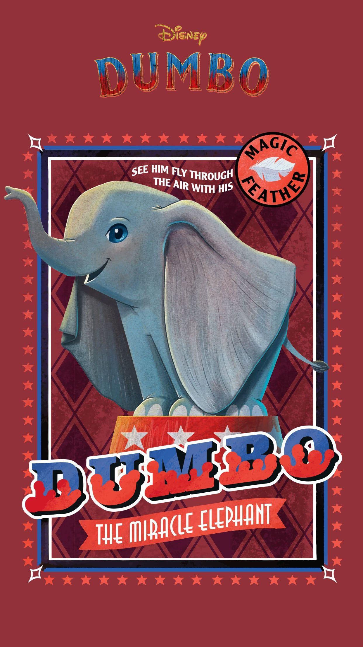 1242x2209 Dumbo Mobile Wallpaper