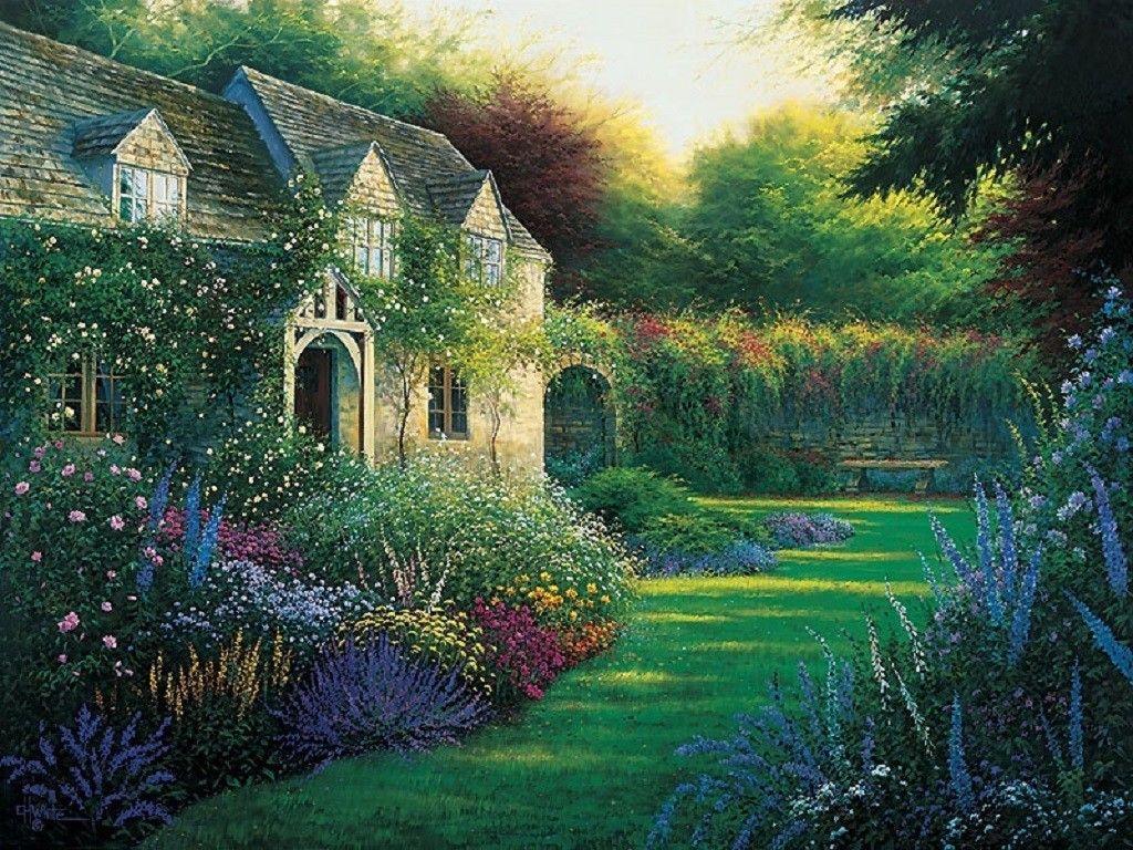 Cottage Garden Wallpapers - Top Free Cottage Garden Backgrounds