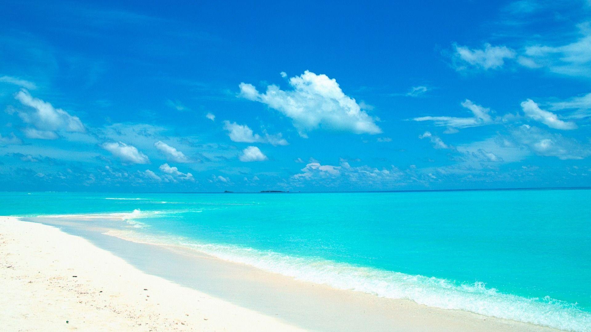 Blue Beach Wallpapers - Top Free Blue Beach Backgrounds - WallpaperAccess