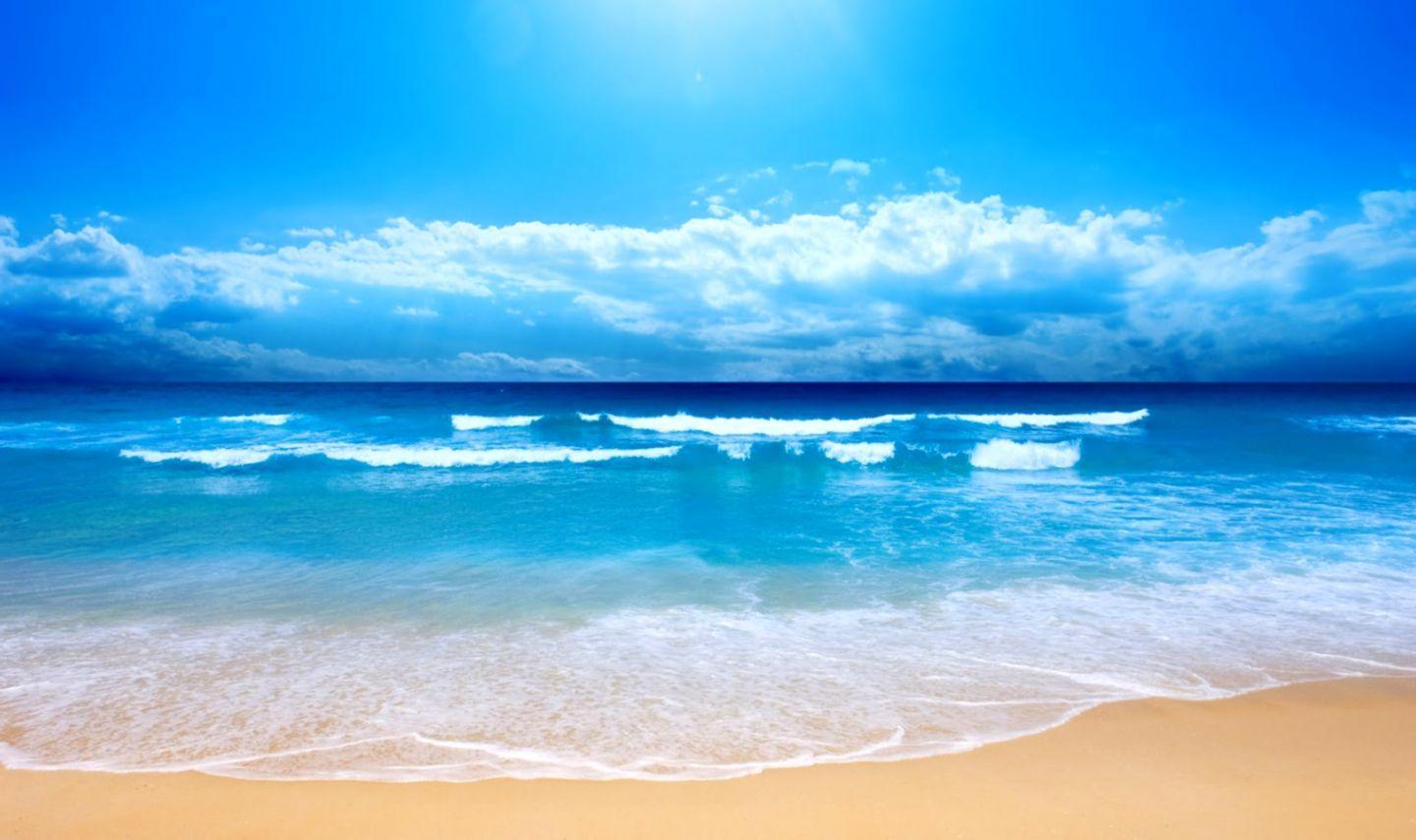 Blue Beach Wallpapers - Top Free Blue Beach Backgrounds - WallpaperAccess
