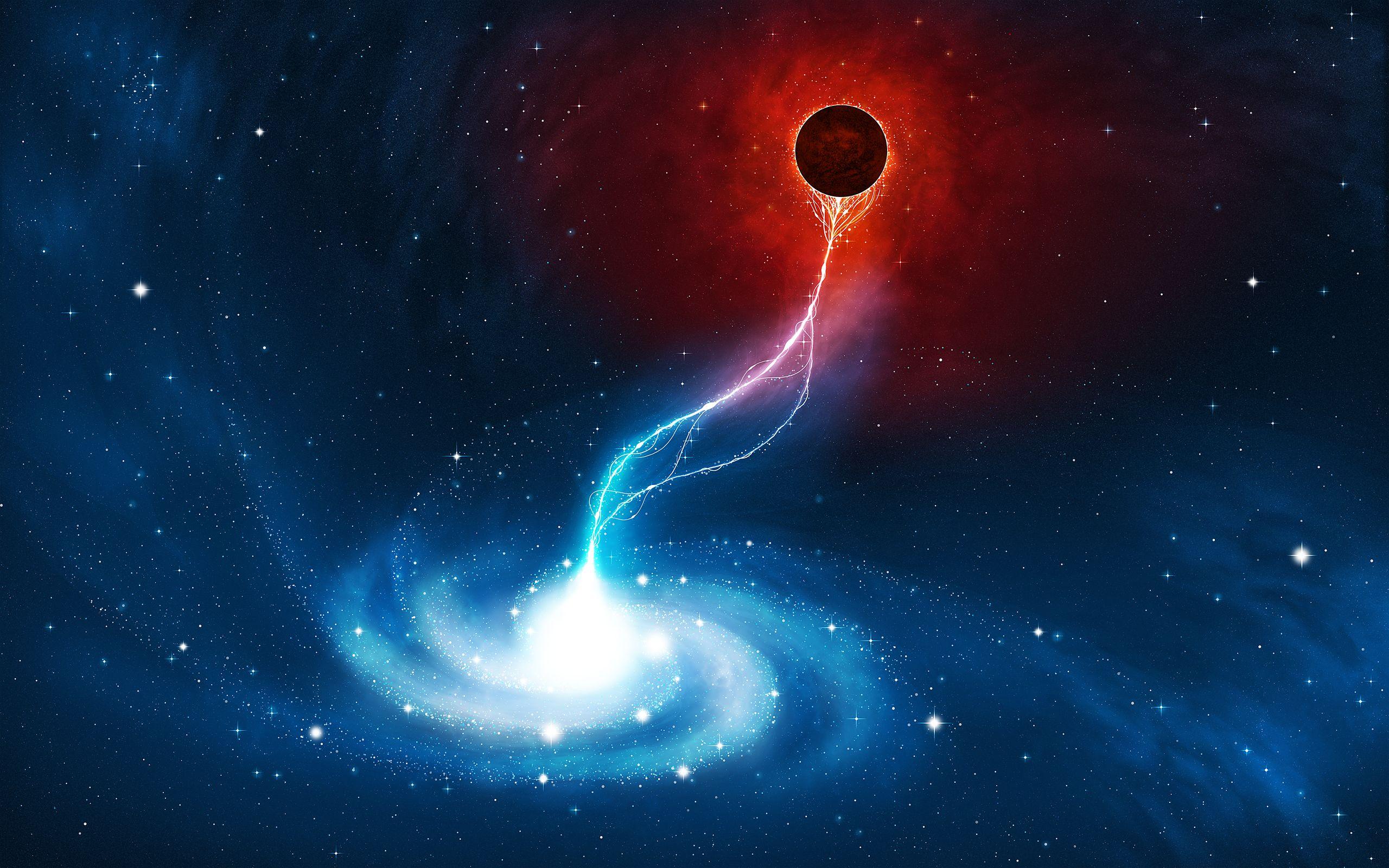 2560x1600 Galaxy HD Desktop Wallpaper