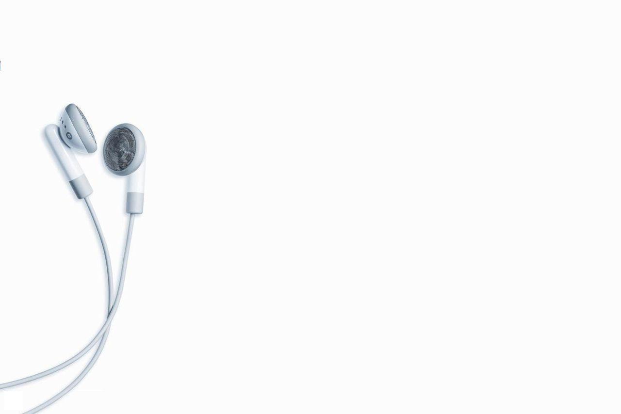 1280x854 Free download Cute White Earphones Wallpaper Android 10770