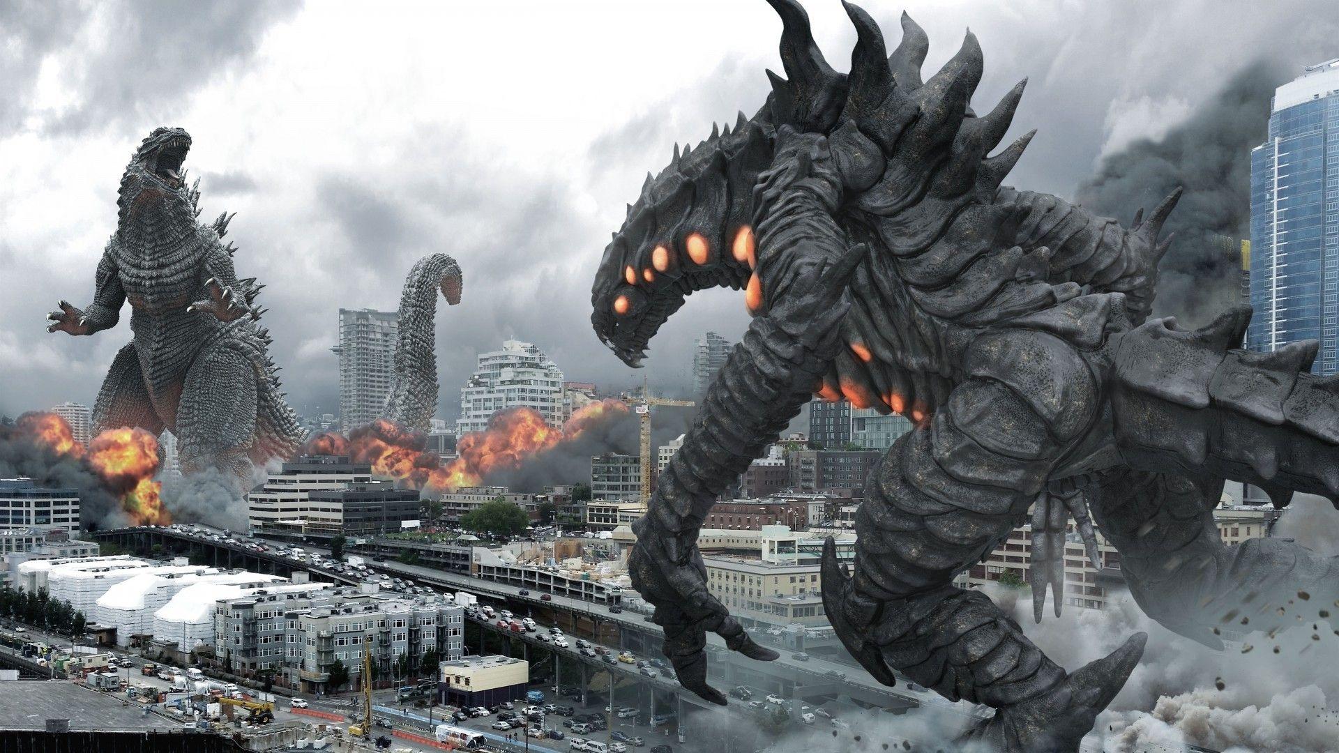 1920x1080 Download 1920x1080 Godzilla, Destruction Wallpaper