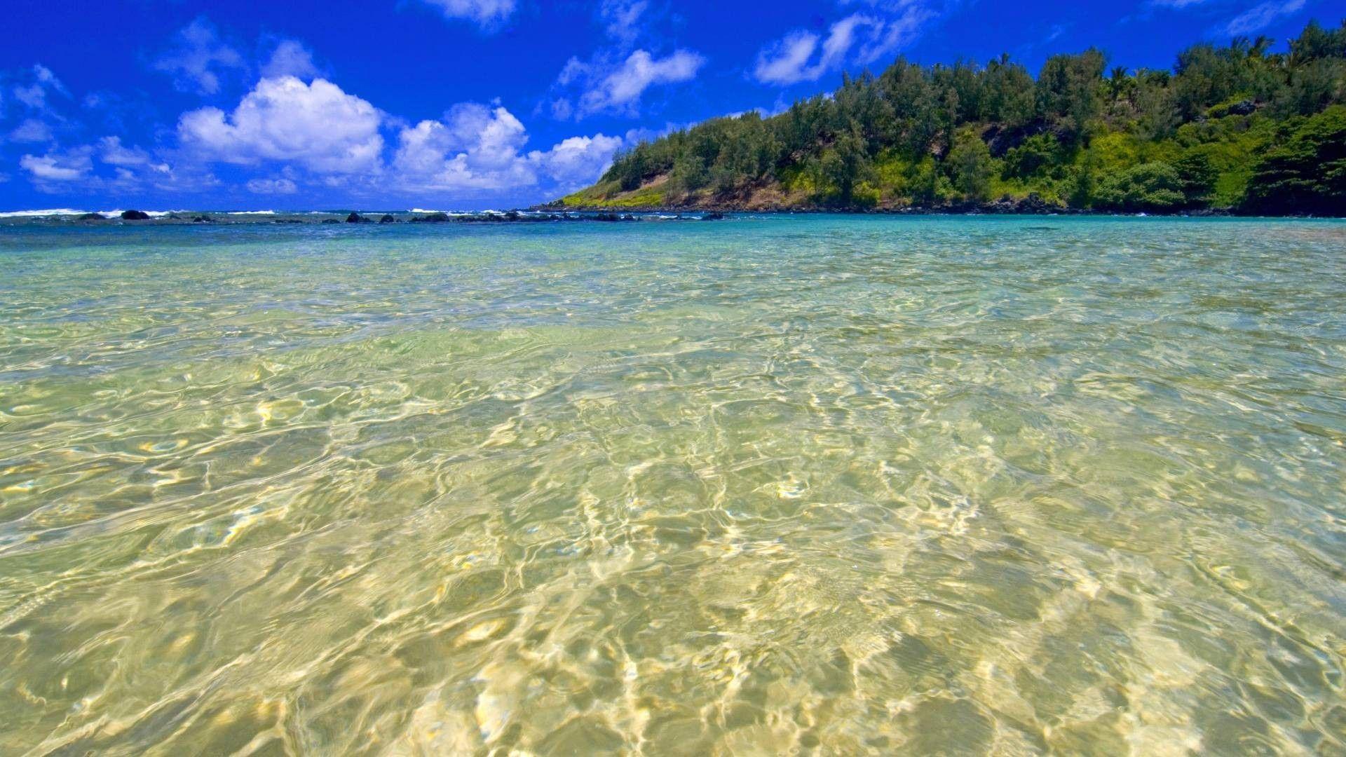 1920x1080 Hawaiian Beach Wallpaper