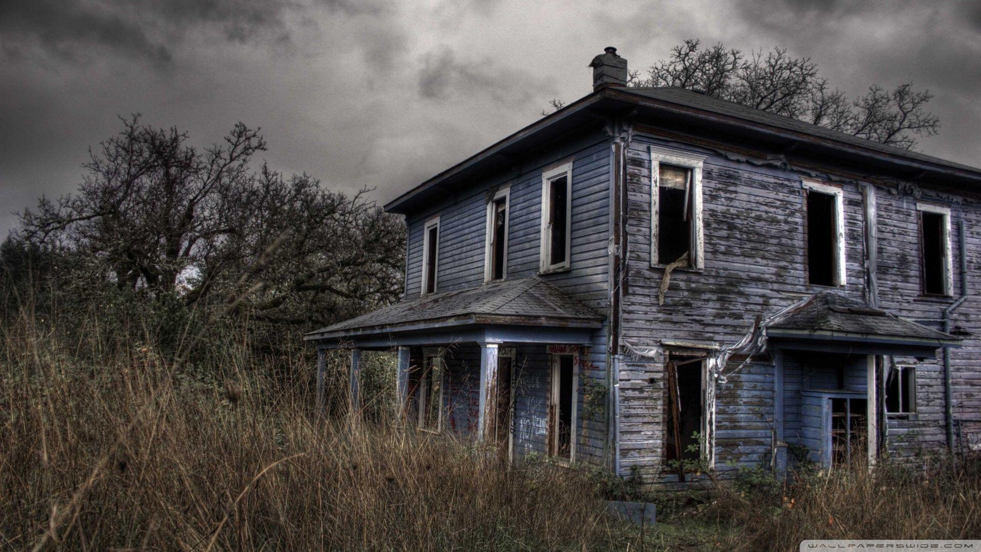 1920x1080 Scary House Wallpaper High Quality Resolution To Download
