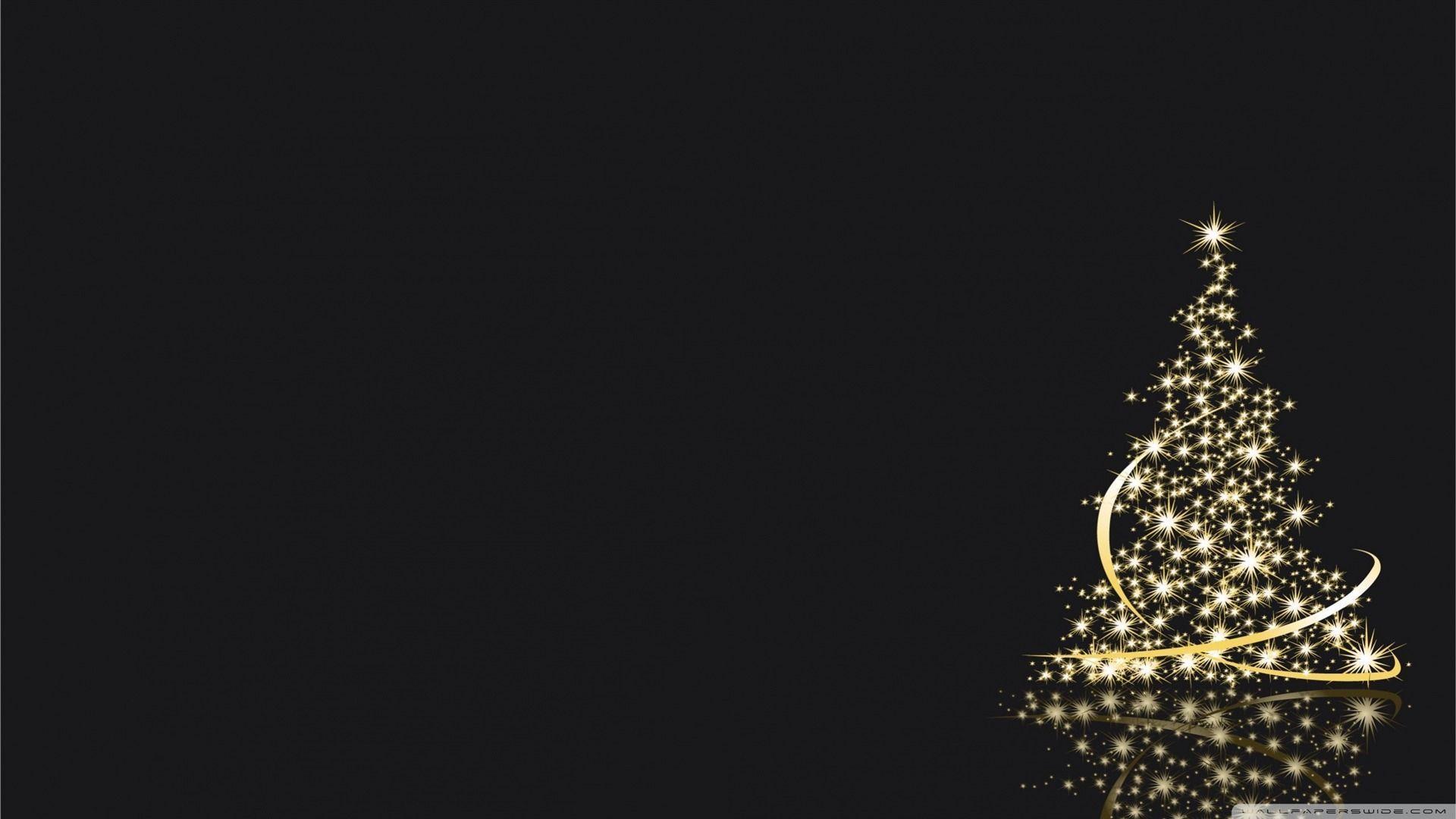 1920x1080 Teal Abstract Christmas Wallpaper at