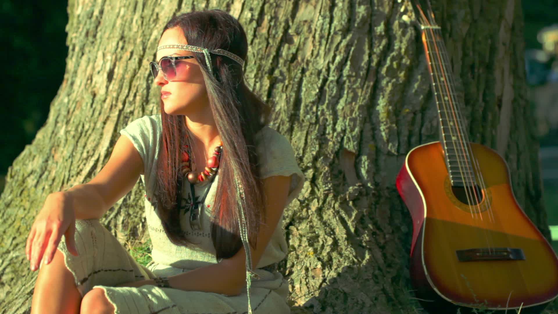 1920x1080 Hippie girl wallpaper picture