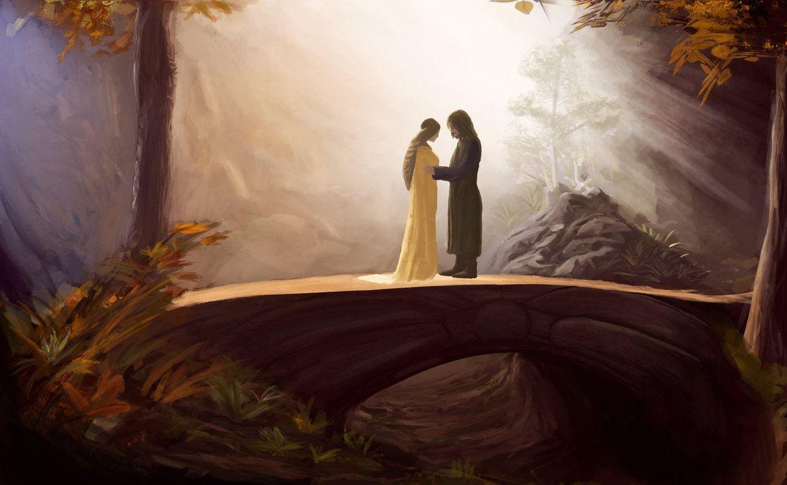 1138x702 Arwen And Aragorn Wallpaper Of The Rings Wallpaper