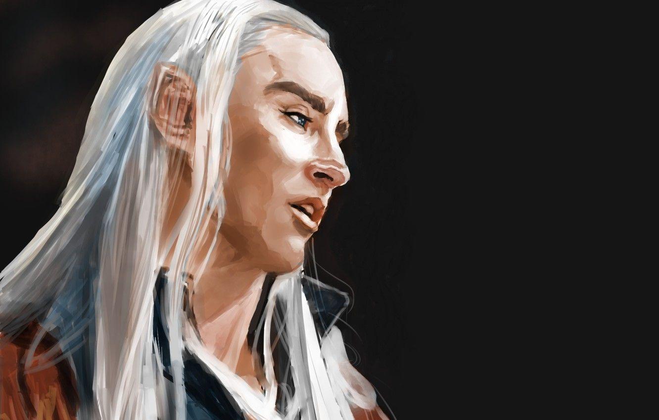 1332x850 Wallpaper elf, king, Thranduil image for desktop, section