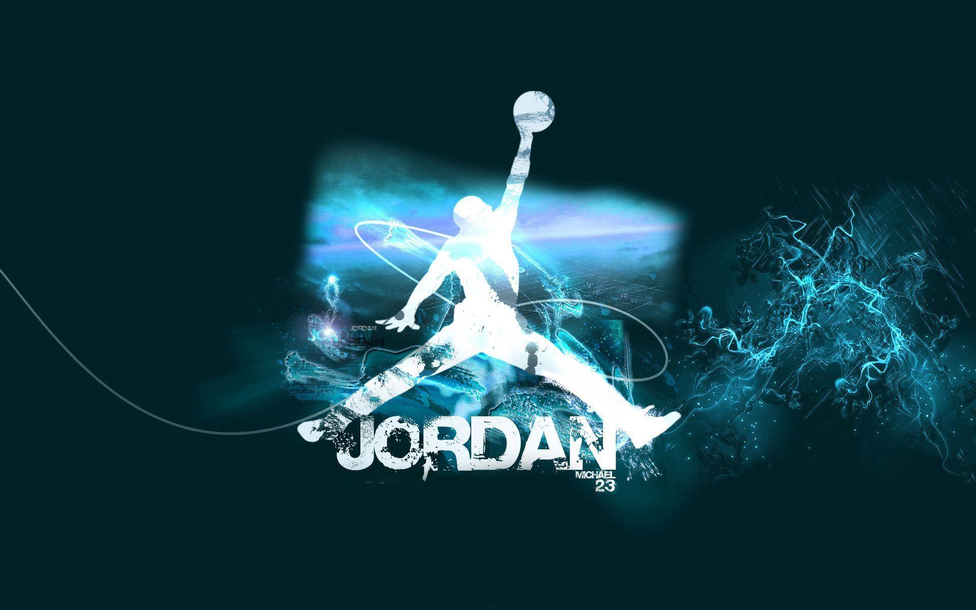 Air Jordan LED logo HD wallpaper  Wallpaper Flare