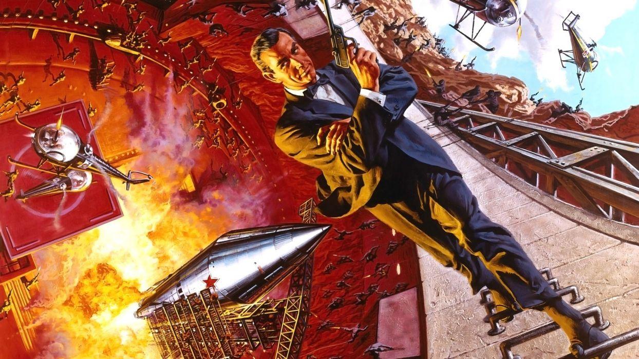 1244x700 Rocket Man James Bond agent 007 Sean Connery wallpaperx1080