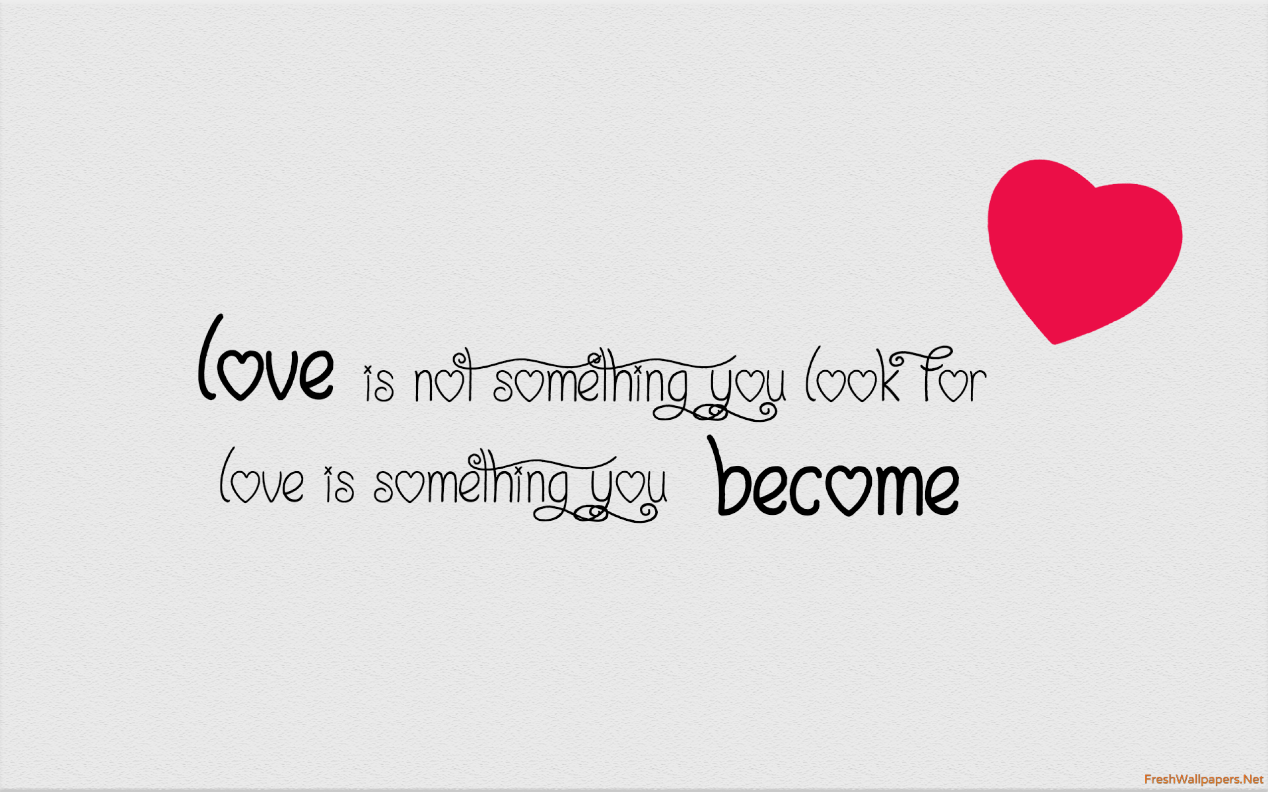 2560x1600 Love is not simple wallpaper