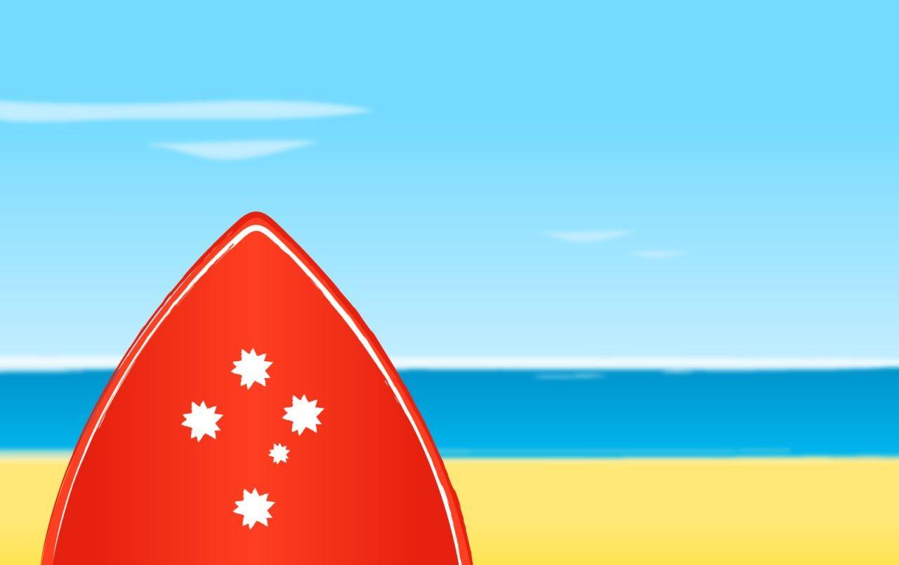 1280x804 Australian day wallpaper. Australian day