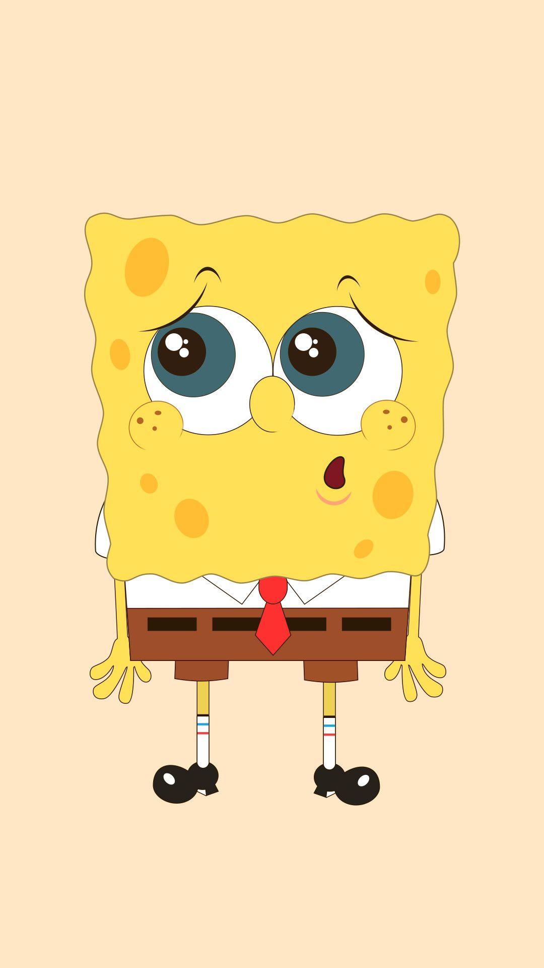 Download Sad Emo SpongeBob PFP Wallpaper