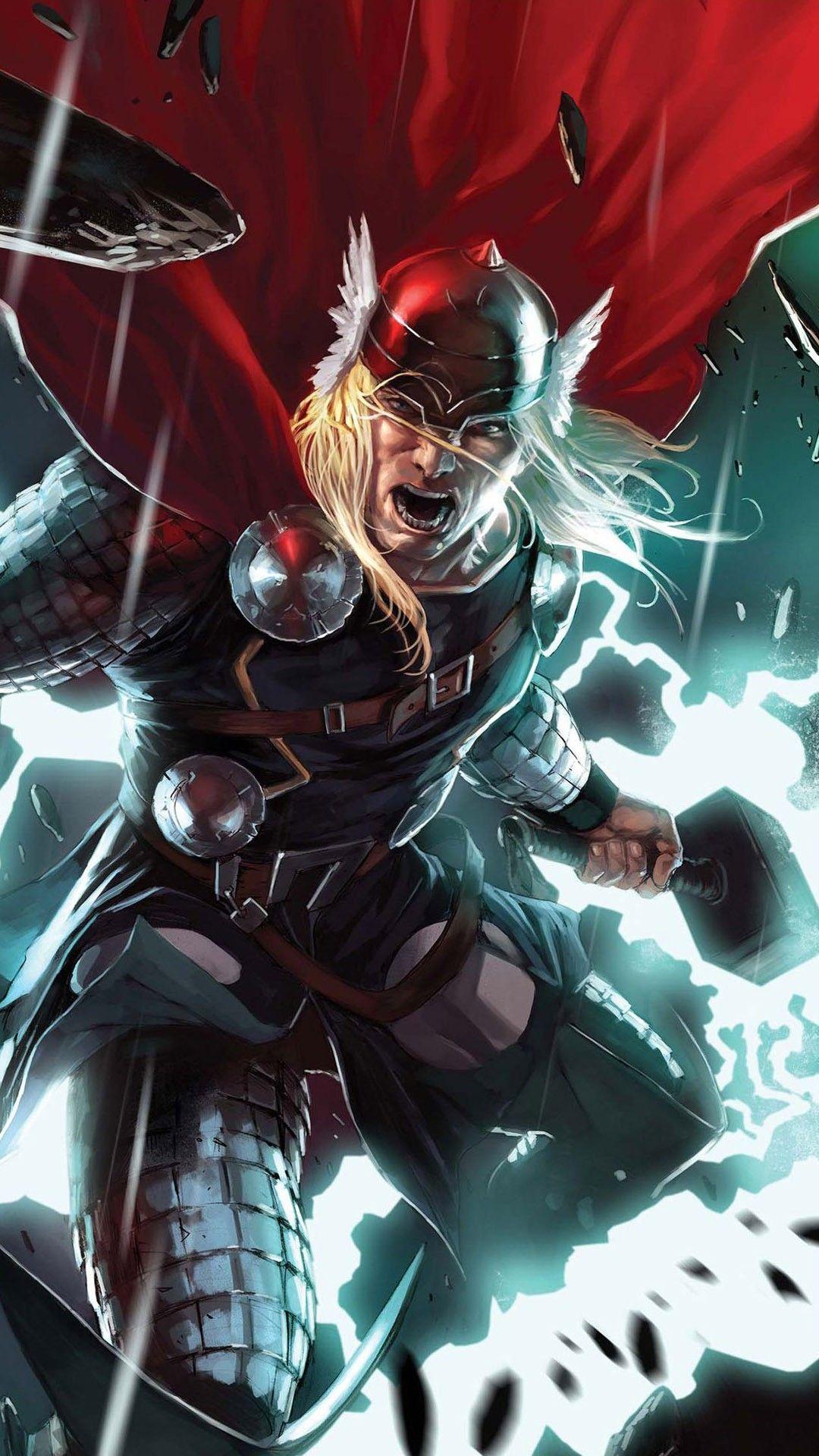 Thor Cartoon Wallpapers - Top Free Thor Cartoon Backgrounds