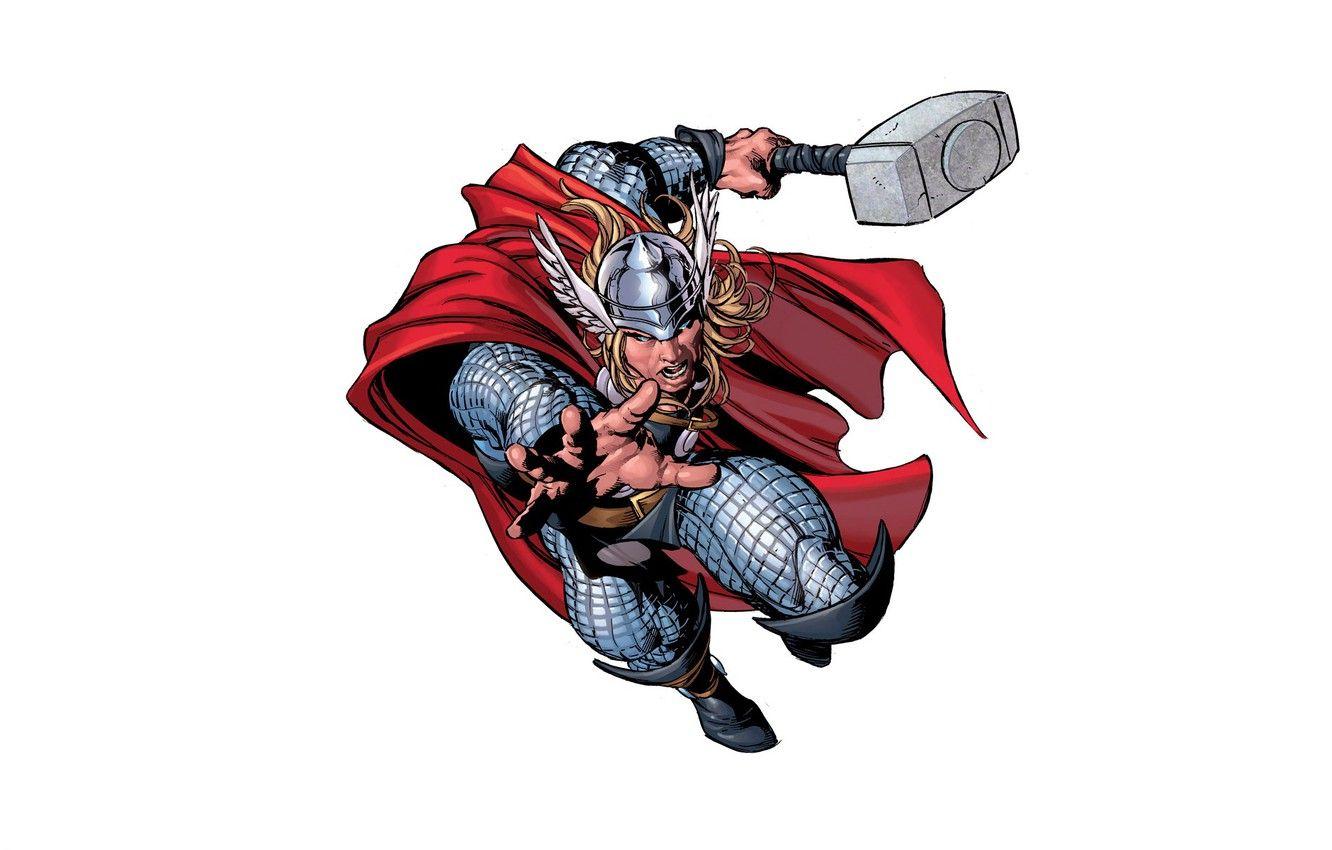 Thor Cartoon Wallpapers - Top Free Thor Cartoon Backgrounds