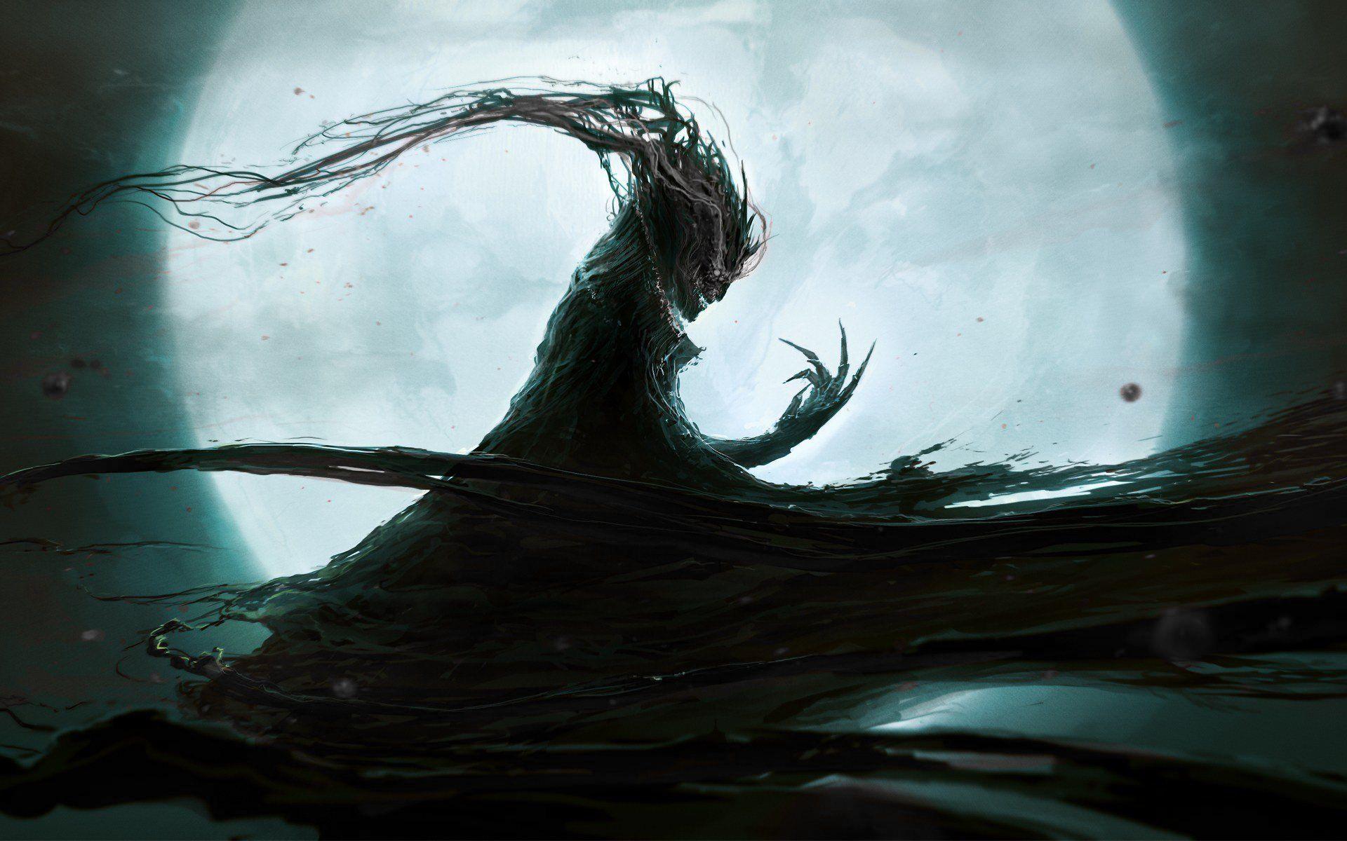 1920x1200 Dark Evil Wallpaper